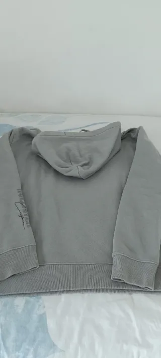 Sudadera con capucha Hollister Gris Hombre