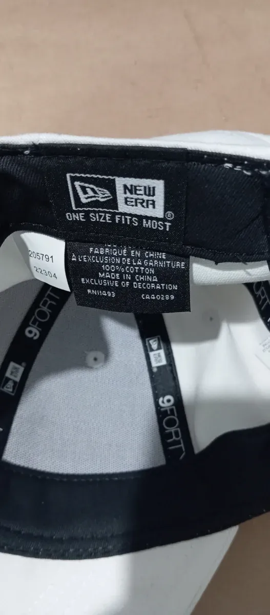 Gorra New Era 9FORTY Yankees Blanca