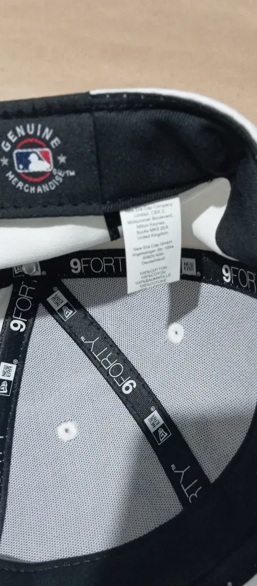 Gorra New Era 9FORTY Yankees Blanca
