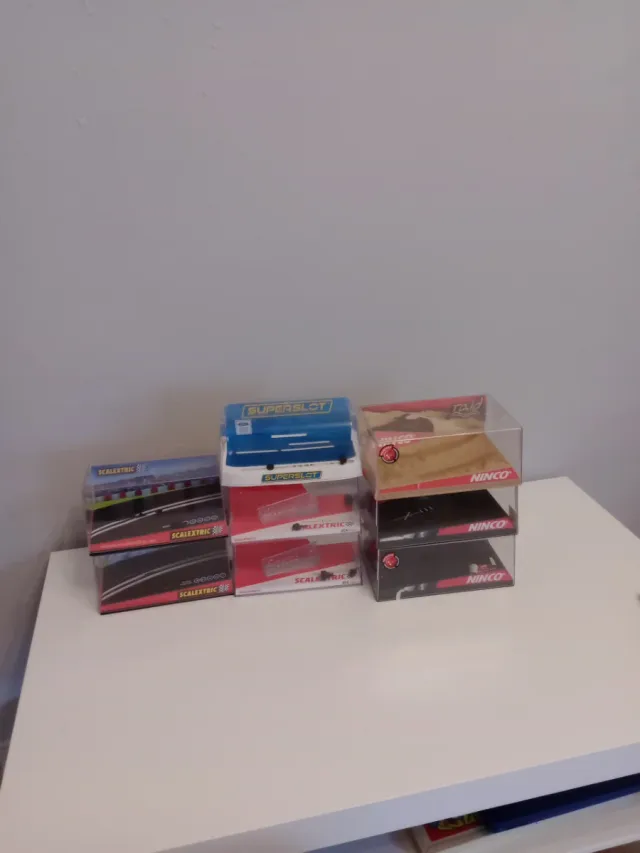 Cajas Scalextric y Ninco