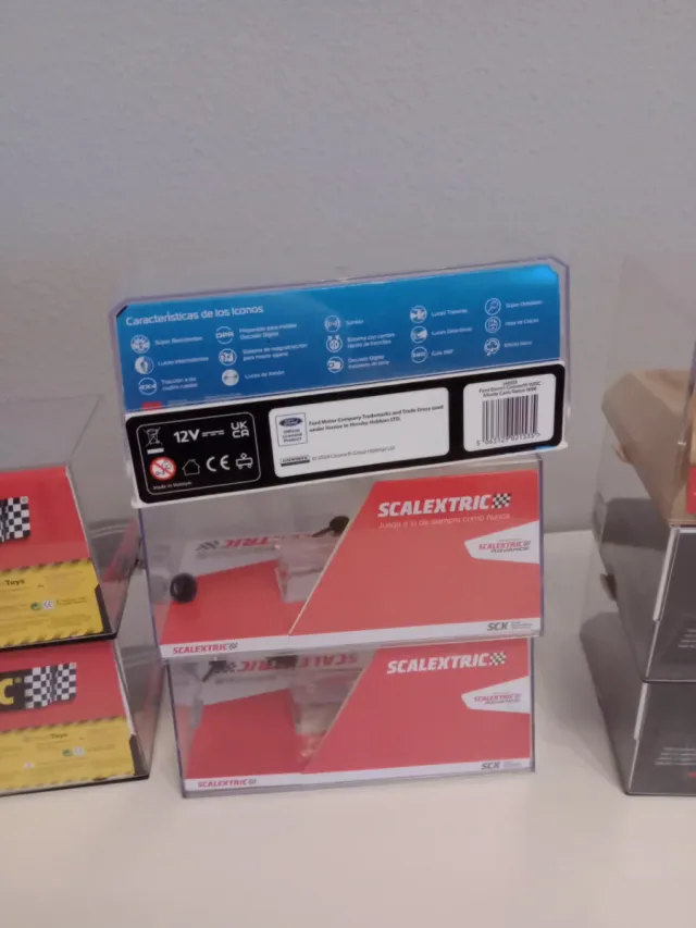 Cajas Scalextric y Ninco