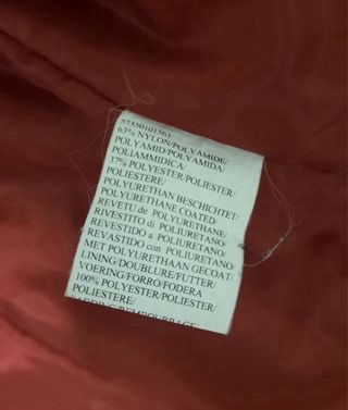 Trenca El Corte Inglés Talla 46 Roja