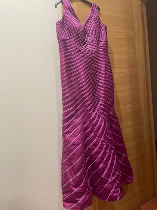 Vestido Sonia Peña Morado Talla L