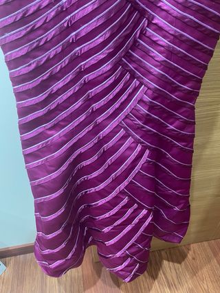 Vestido Sonia Peña Morado Talla L