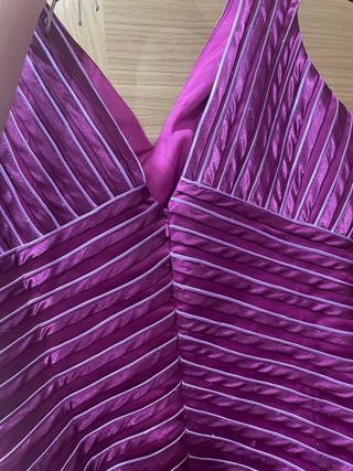 Vestido Sonia Peña Morado Talla L