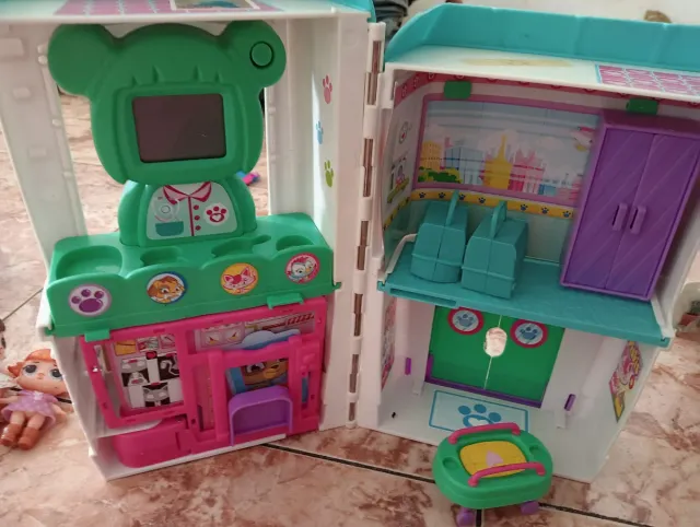 Juguete Clínica Veterinaria Plegable pin y pon