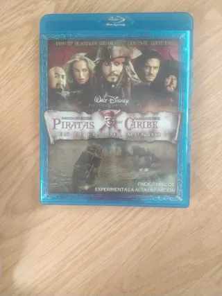 Piratas del Caribe: Blu-ray