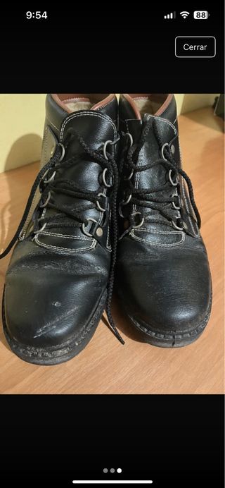 Botas de seguridad negras talla 42