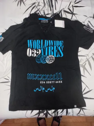 Camiseta INSIDE Negra Talla M