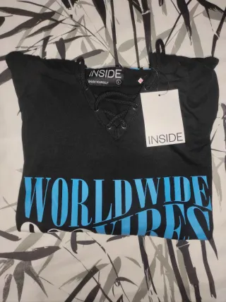 Camiseta INSIDE Negra Talla M