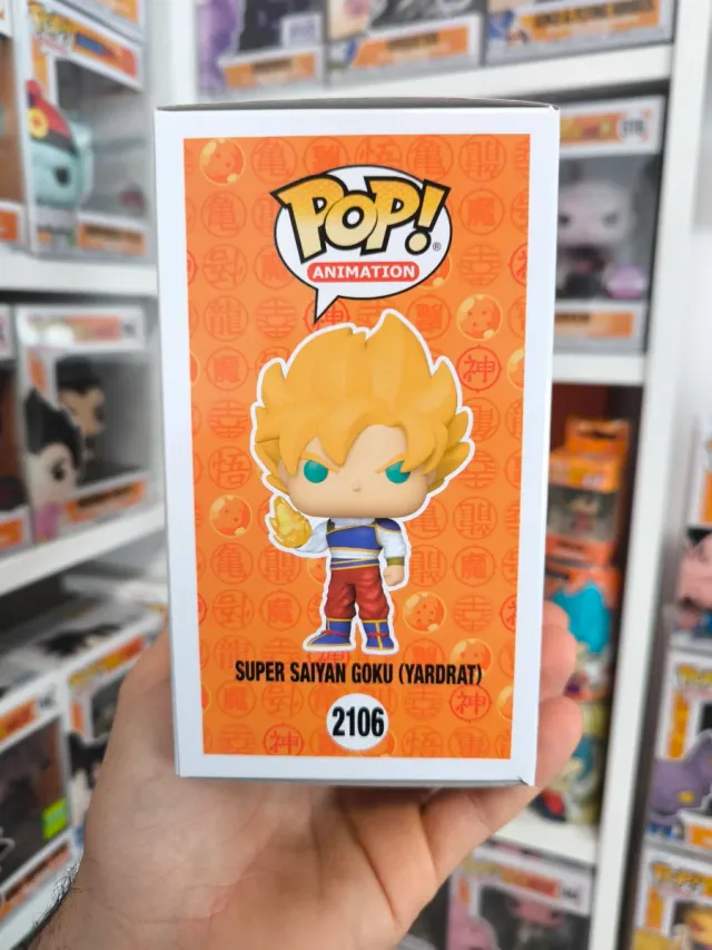 Bundle 2 Funko Pops Goku Yardrat 2106 + Glow Chase