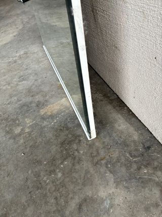 Espejo baño 70x105 con visera y focos USADO