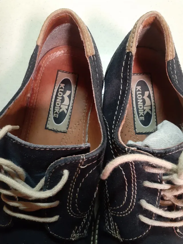 Zapatos Klondike Azul.