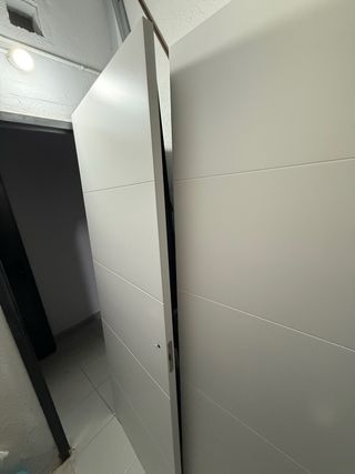 Puertas lacadas en blanco
