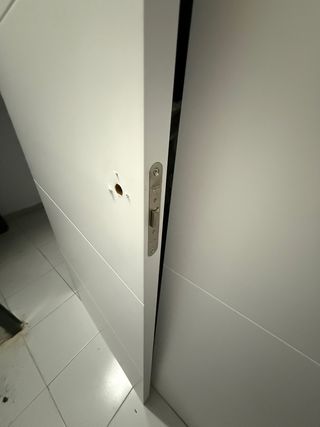 Puertas lacadas en blanco