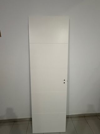 Puertas lacadas en blanco