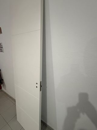 Puertas lacadas en blanco