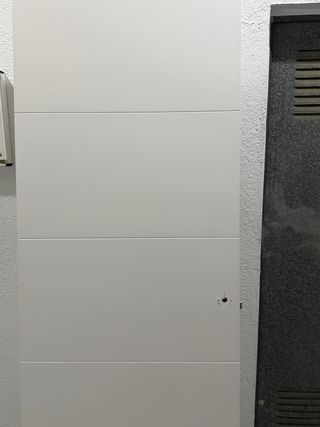 Puertas lacadas en blanco
