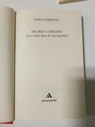 Delirio y destino: Los veinte años de una espa...