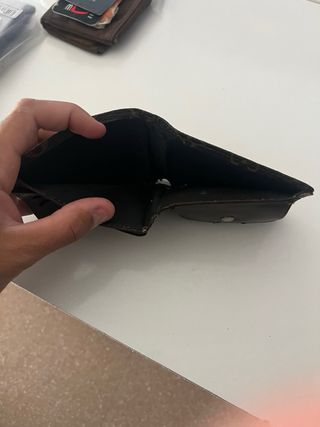 Cartera Louis Vuitton Marrón Hombre