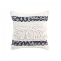 Pack 2 almofadas decorativas com franjas