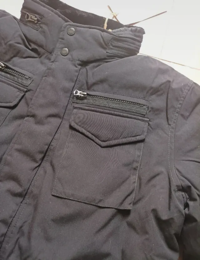 Parka Schott NYC Negra Talla L