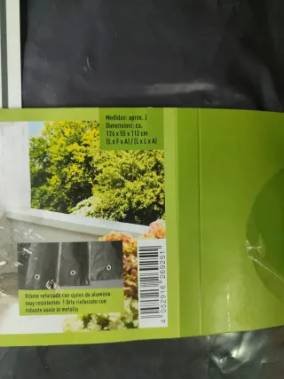 Funda Protectora para Barbacoa Negra