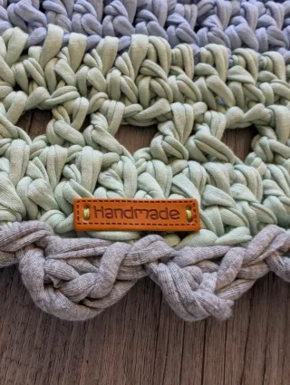 Alfombra Ganchillo Redonda 100cm