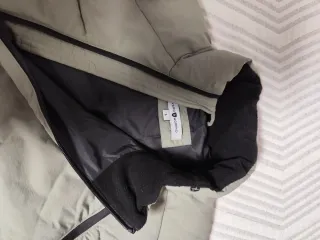 Chaleco acolchado gris