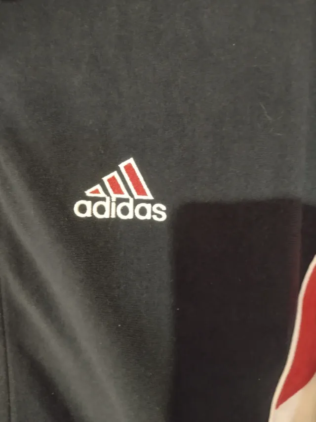 Chaqueta Adidas Vintage Azul y Rojo