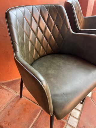 Juego de 2 sillas de comedor/escritorio