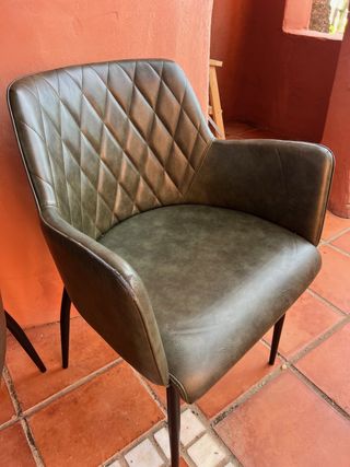 Juego de 2 sillas de comedor/escritorio