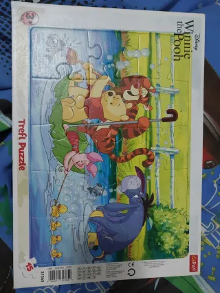 Puzzle Winnie the Pooh Trefl 15 piezas