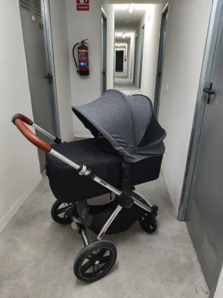 Cochecito Bebé Jané Kawai Gris/negro