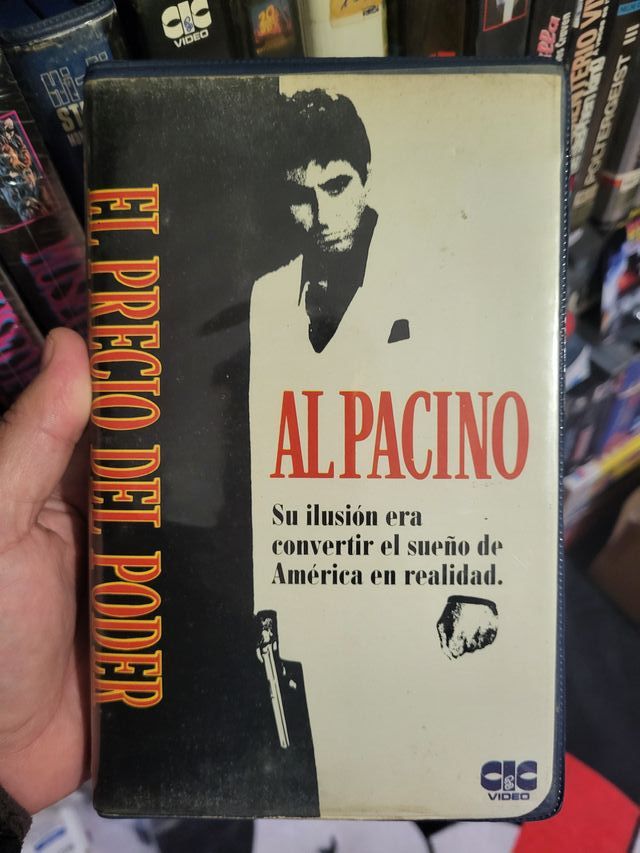 VHS El Precio del Poder Scarface 1a Edición