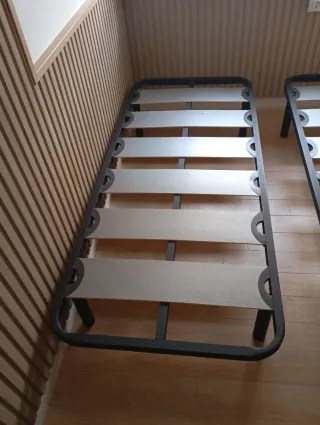 2 Somieres 80x190 cm con patas