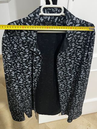 Camisa Zara Rock & Roll Estampada Talla L/42