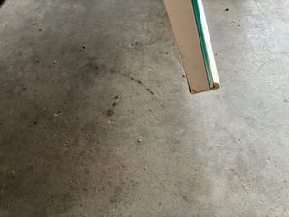 Espejo baño 77x105 con visera y 2 focos USADO