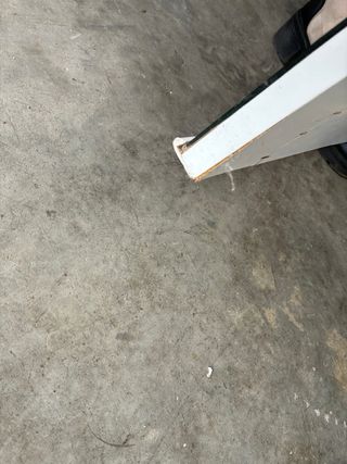 Espejo baño 77x105 con visera y 2 focos USADO