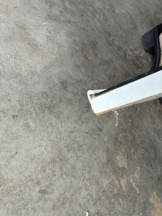 Espejo baño 77x105 con visera y 2 focos USADO