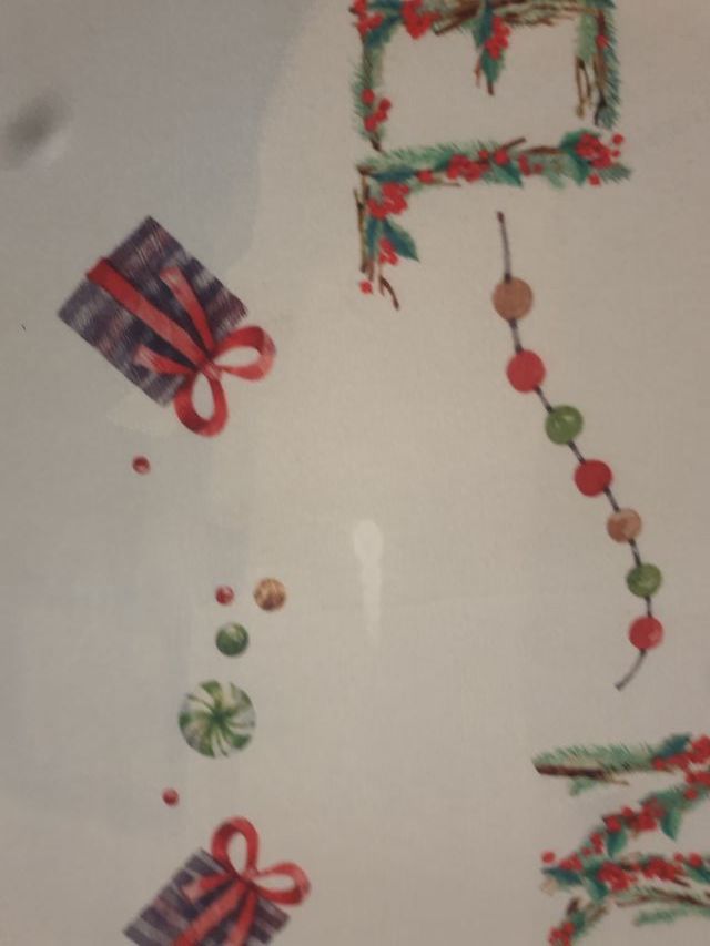 Tappeto Natale 50x300 cm  Decorazioni Elfi e Dolci