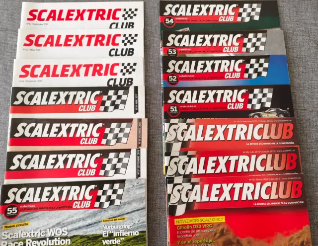 Lote 32 Revistas Club Scalextric, números 44 al 84