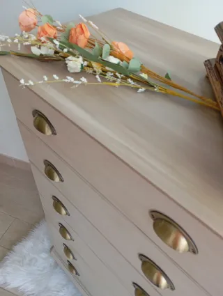 Sinfonier 6 cajones madera rústico