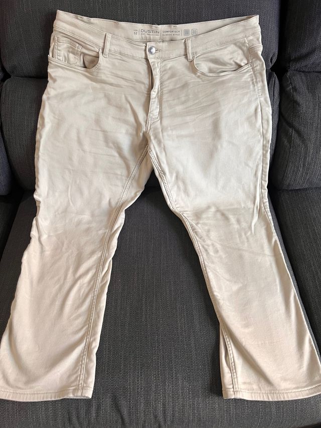Pantalón Dustin Beige Talla 52