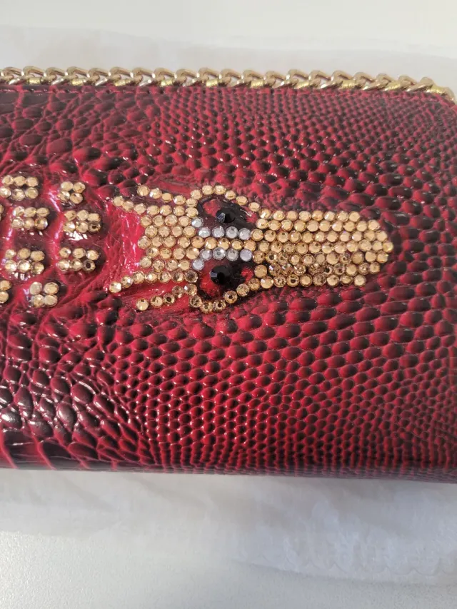 Cartera Billetera con dorados