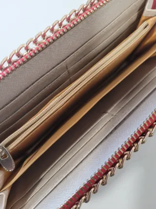 Cartera Billetera con dorados