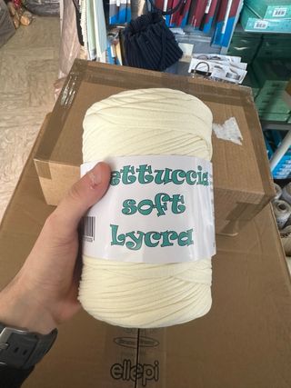 Fettuccia MAS soft Lycra 78 panna