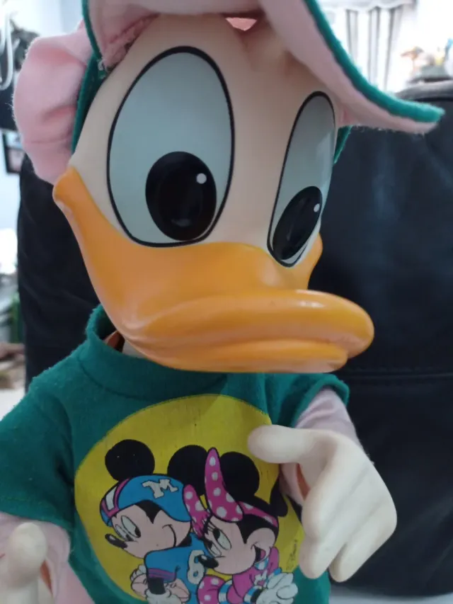 Muñeco Donald Patito Patines Vintage