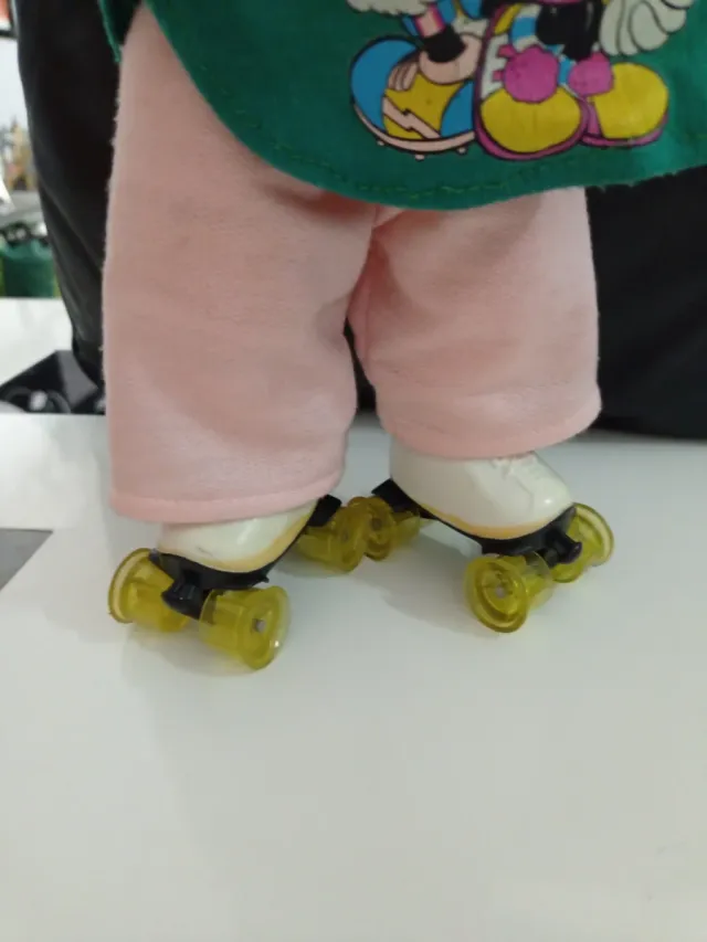 Muñeco Donald Patito Patines Vintage