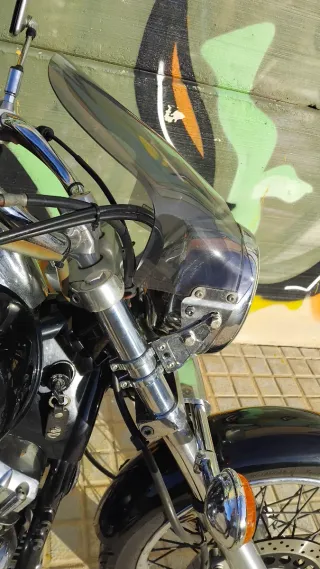 Yamaha Drag Star 650 Custom Negra